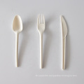 Recycling 100% compostable CPLA biodegradable  cutlery set